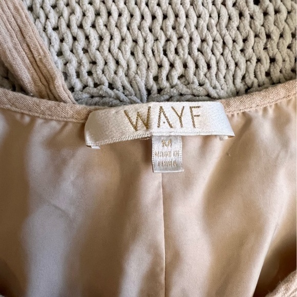 WAYF Spector Tie Strap‎ Crinkle Jumpsuit Size M - Picture 10 of 11